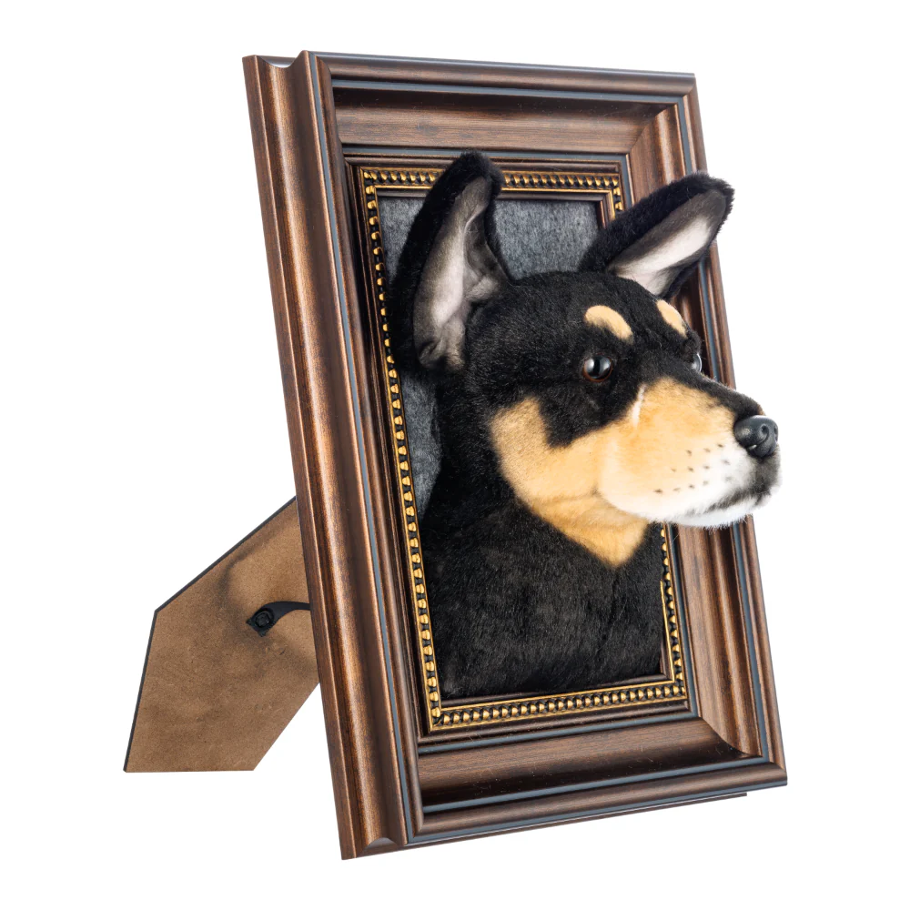 Custom Framed Plush Pet Portrait - Image 9