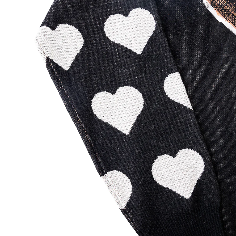 Heart Sleeve Custom Knit Pet Sweater - Image 8
