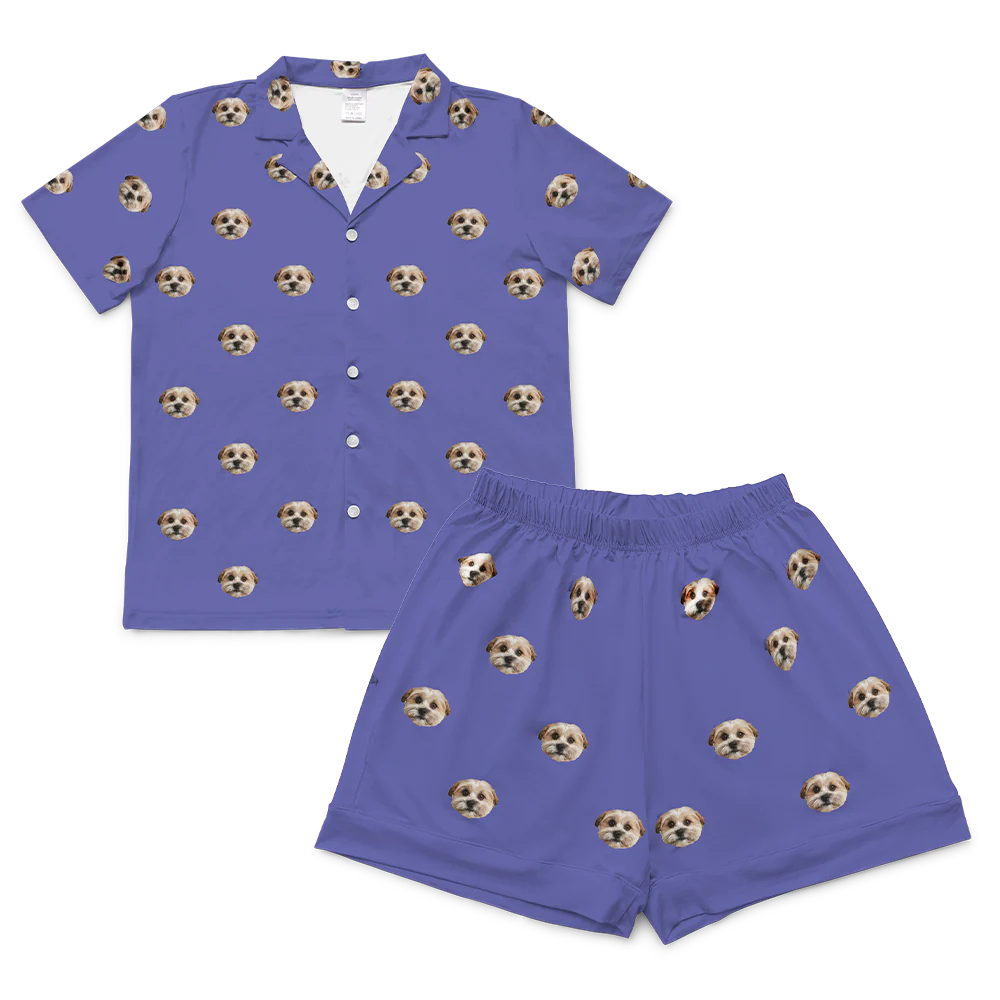 Men's Custom Pet Face Pajamas - Image 102
