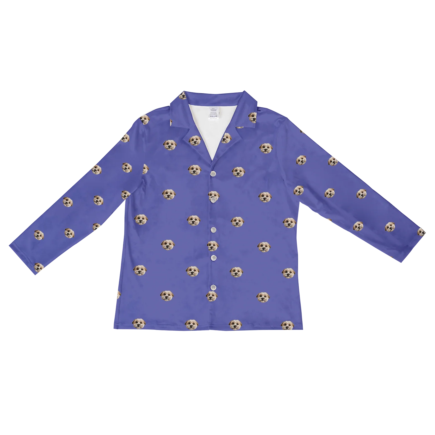 Men's Custom Pet Face Pajamas - Image 105