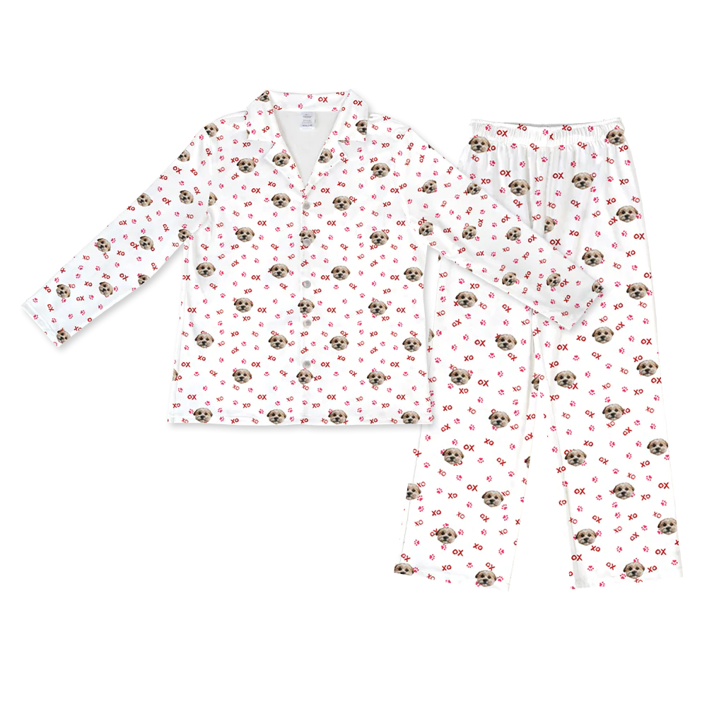 Men's Custom Pet Face Pajamas - Image 107