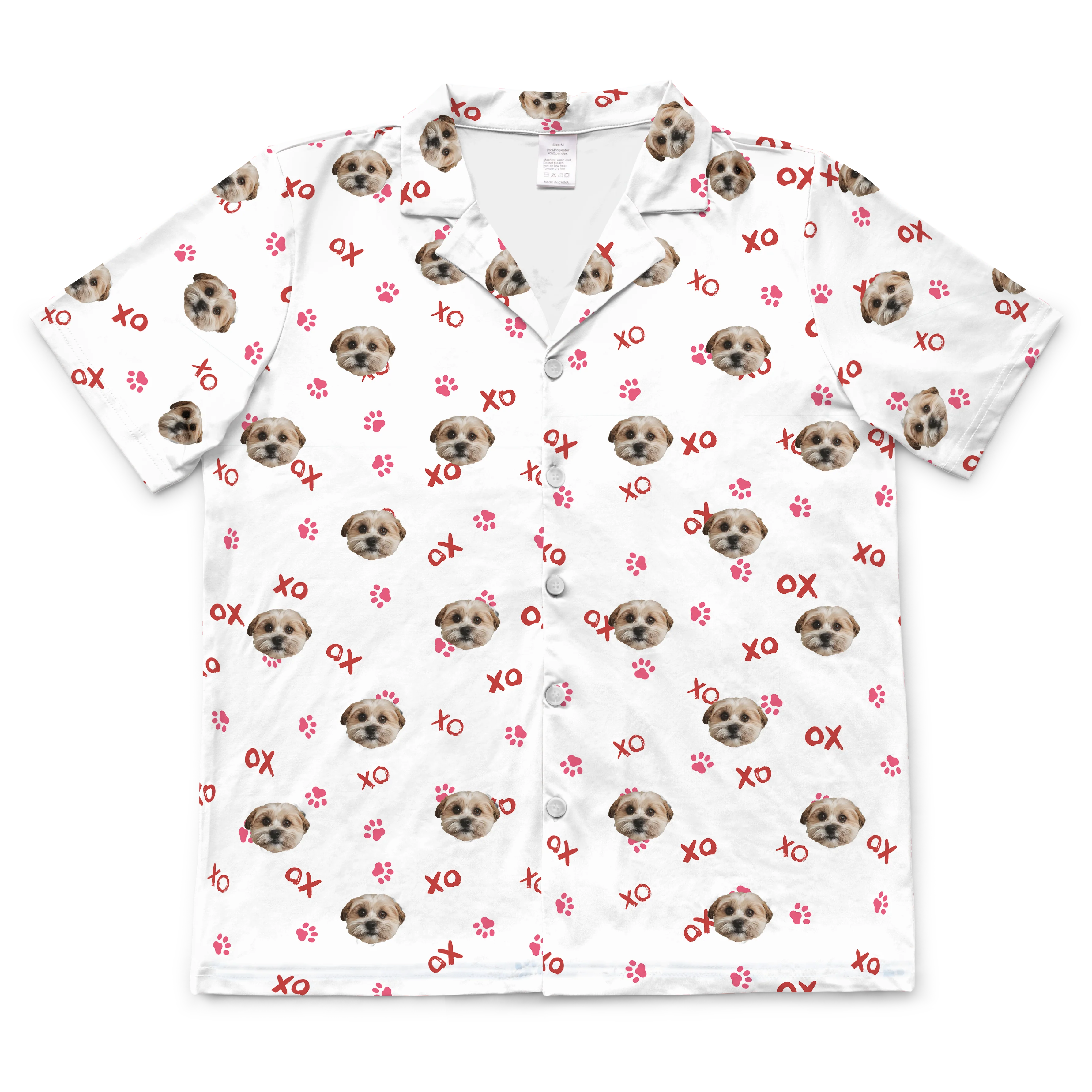 Men's Custom Pet Face Pajamas - Image 109