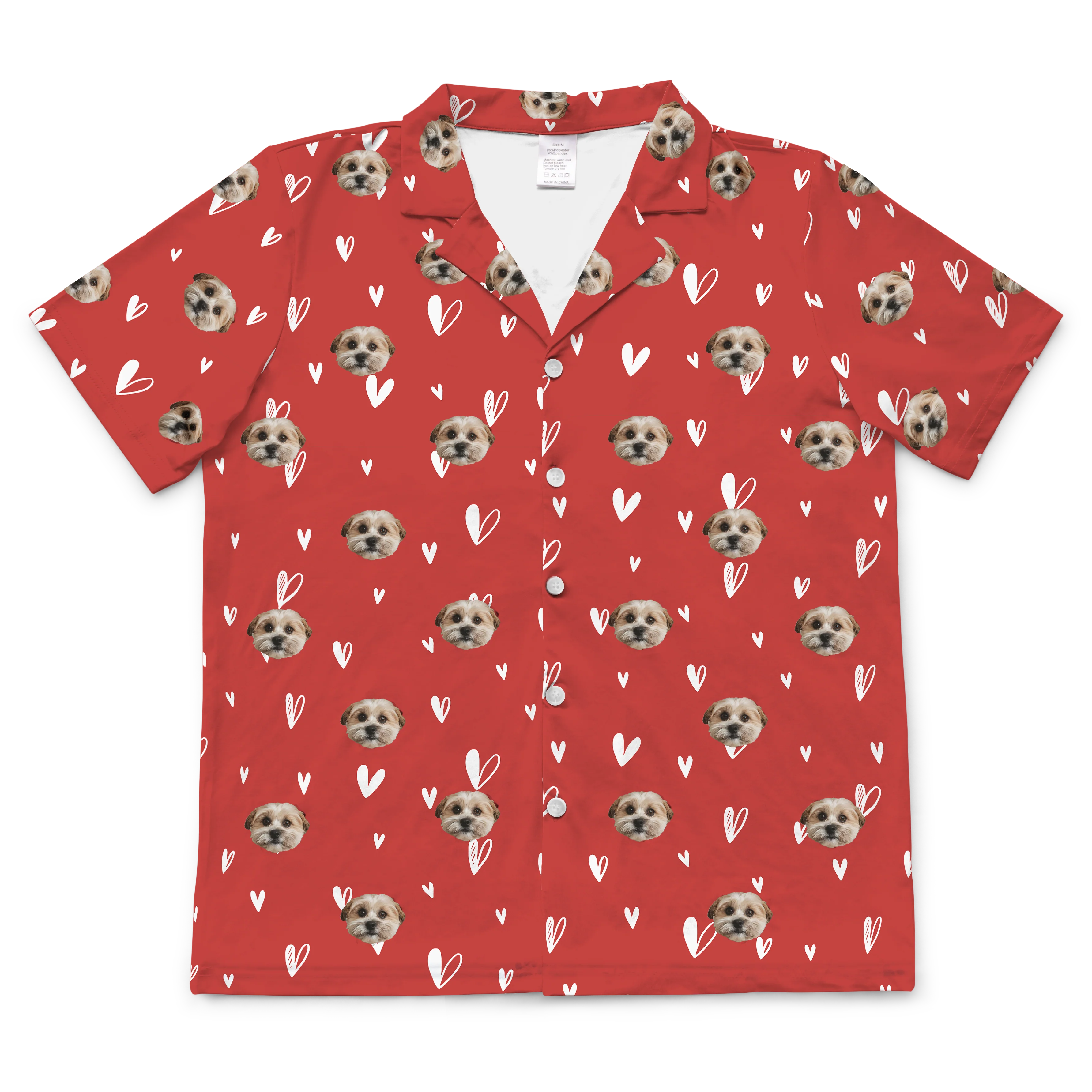 Men's Custom Pet Face Pajamas - Image 115