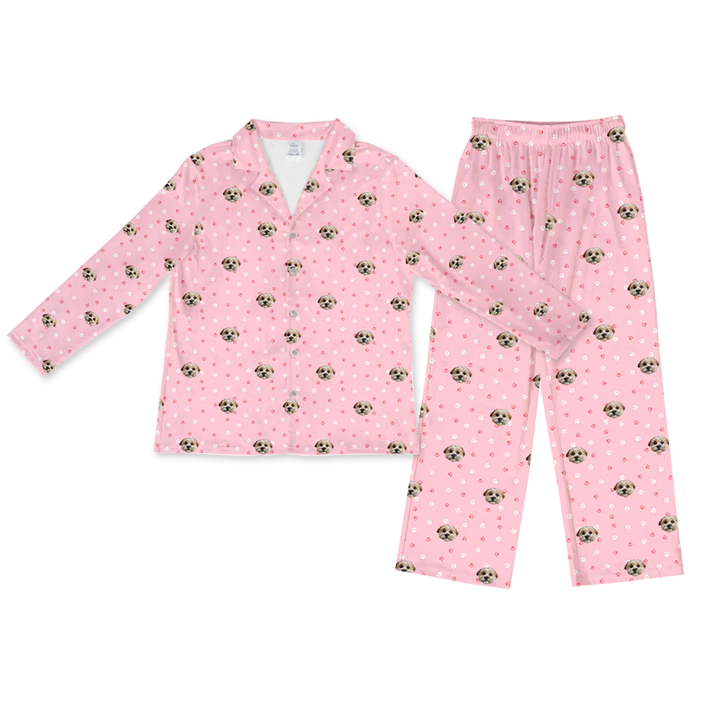 Adult Custom Pet Face Pajamas - Image 20
