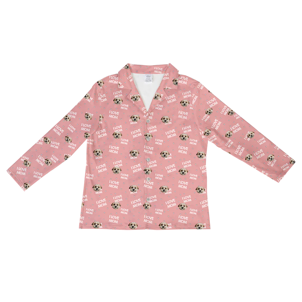 Adult Custom Pet Face Pajamas - Image 29