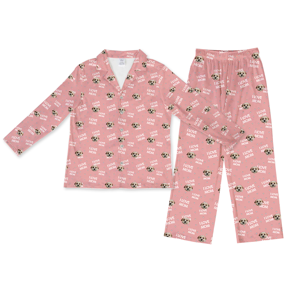 Adult Custom Pet Face Pajamas - Image 30