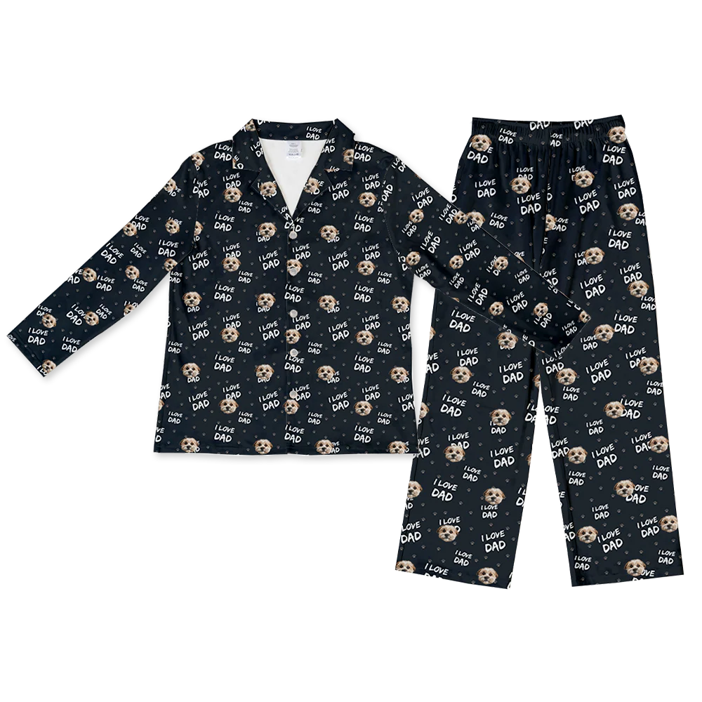 Adult Custom Pet Face Pajamas - Image 32