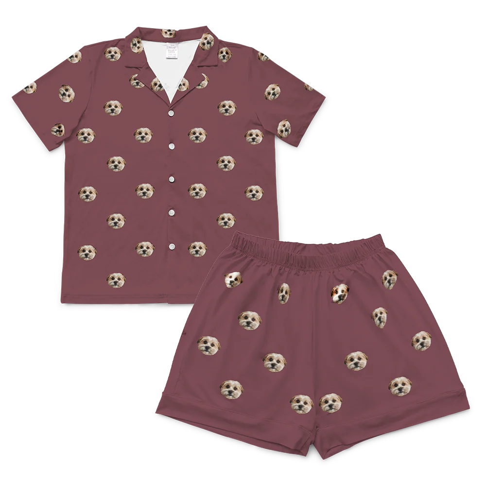 Adult Custom Pet Face Pajamas - Image 80