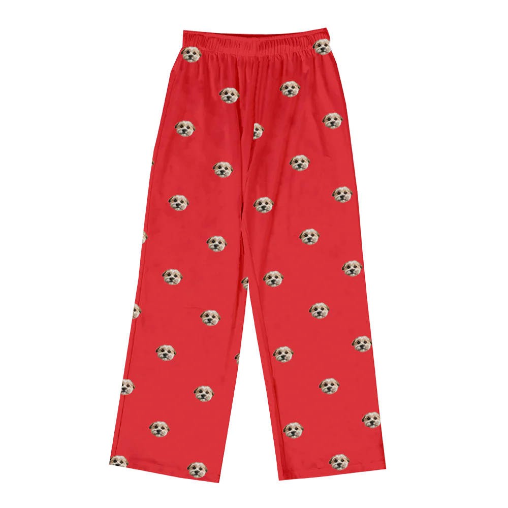 Men's Custom Pet Face Pajamas - Image 85