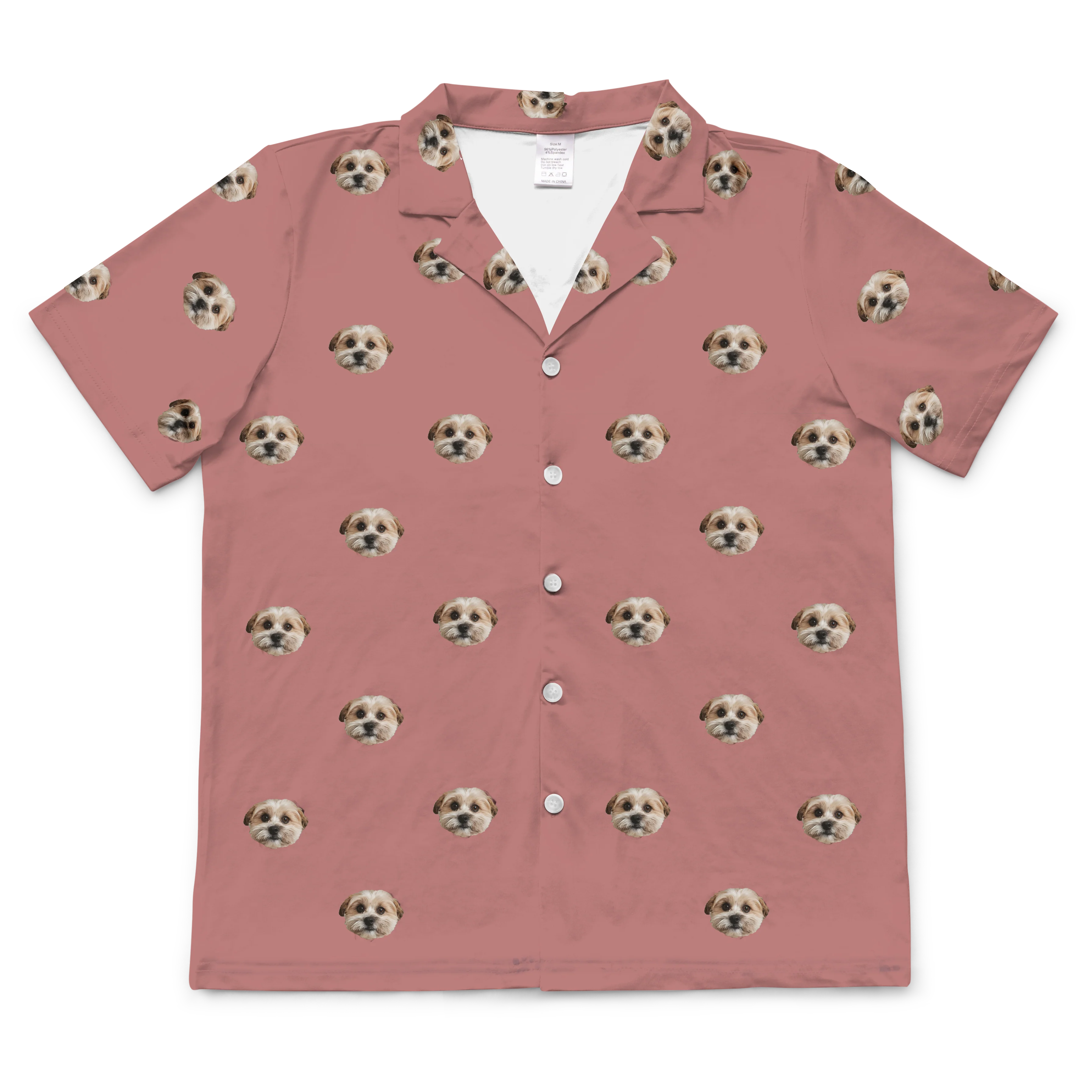 Men's Custom Pet Face Pajamas - Image 91