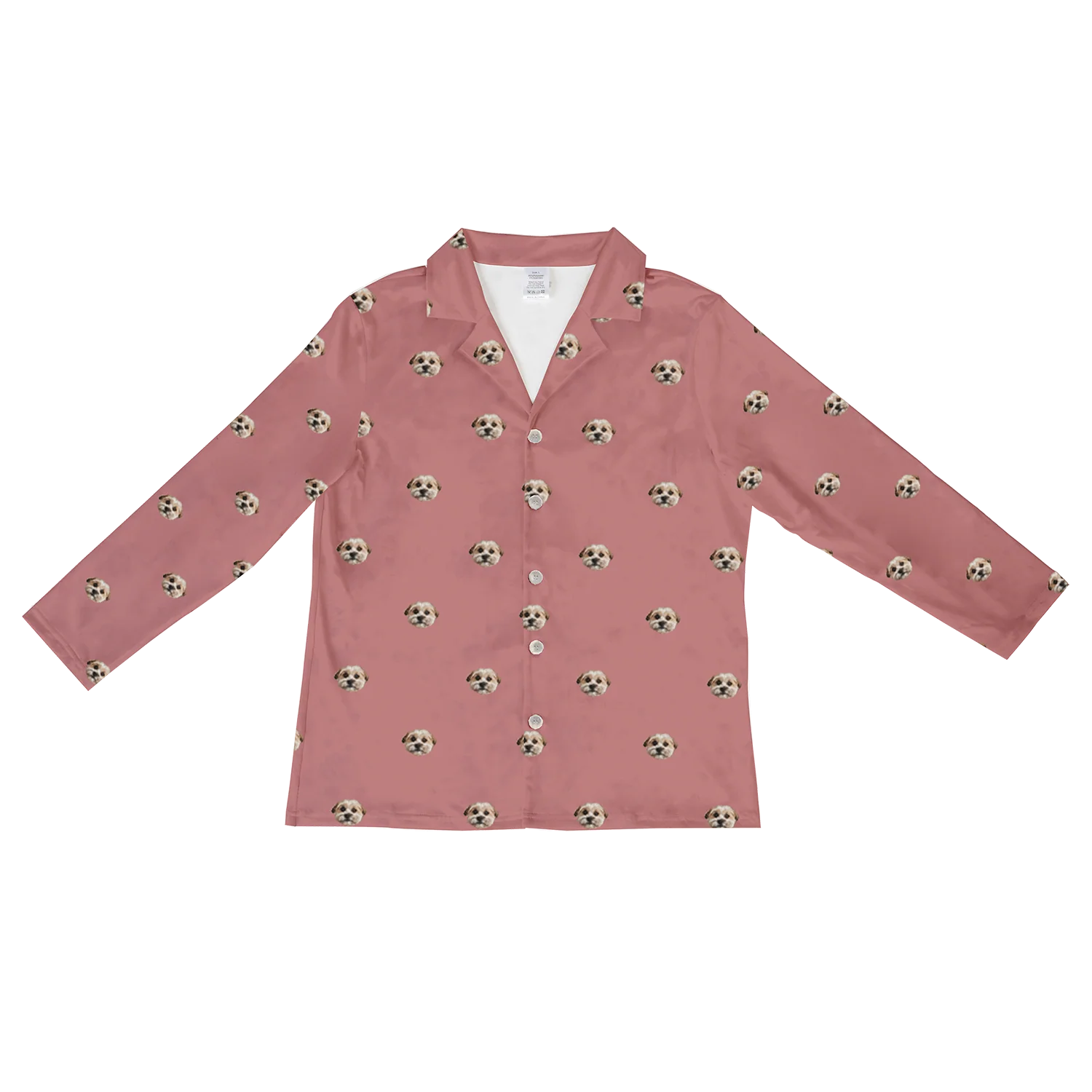 Men's Custom Pet Face Pajamas - Image 93